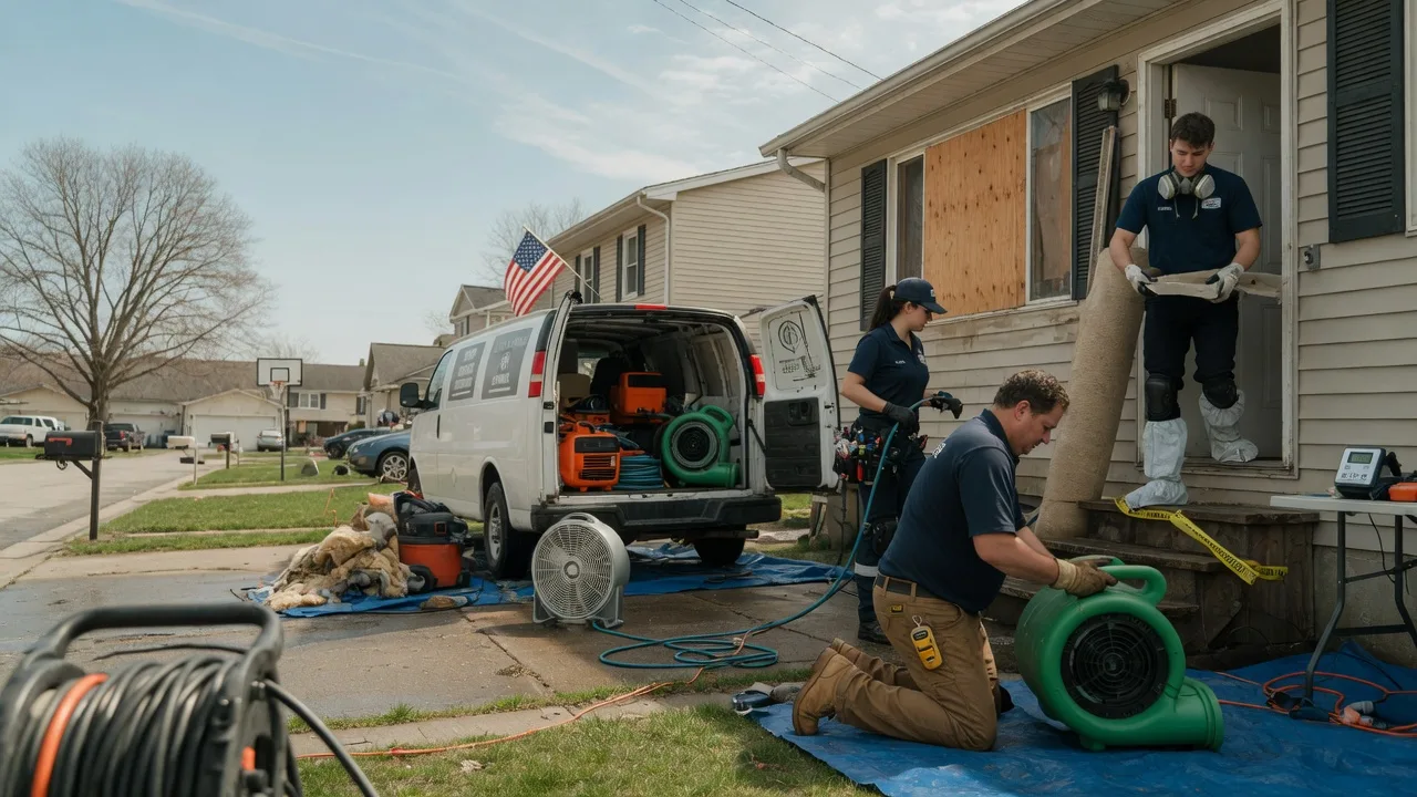 Water Damage Restoration in Brookeland, TX near me
